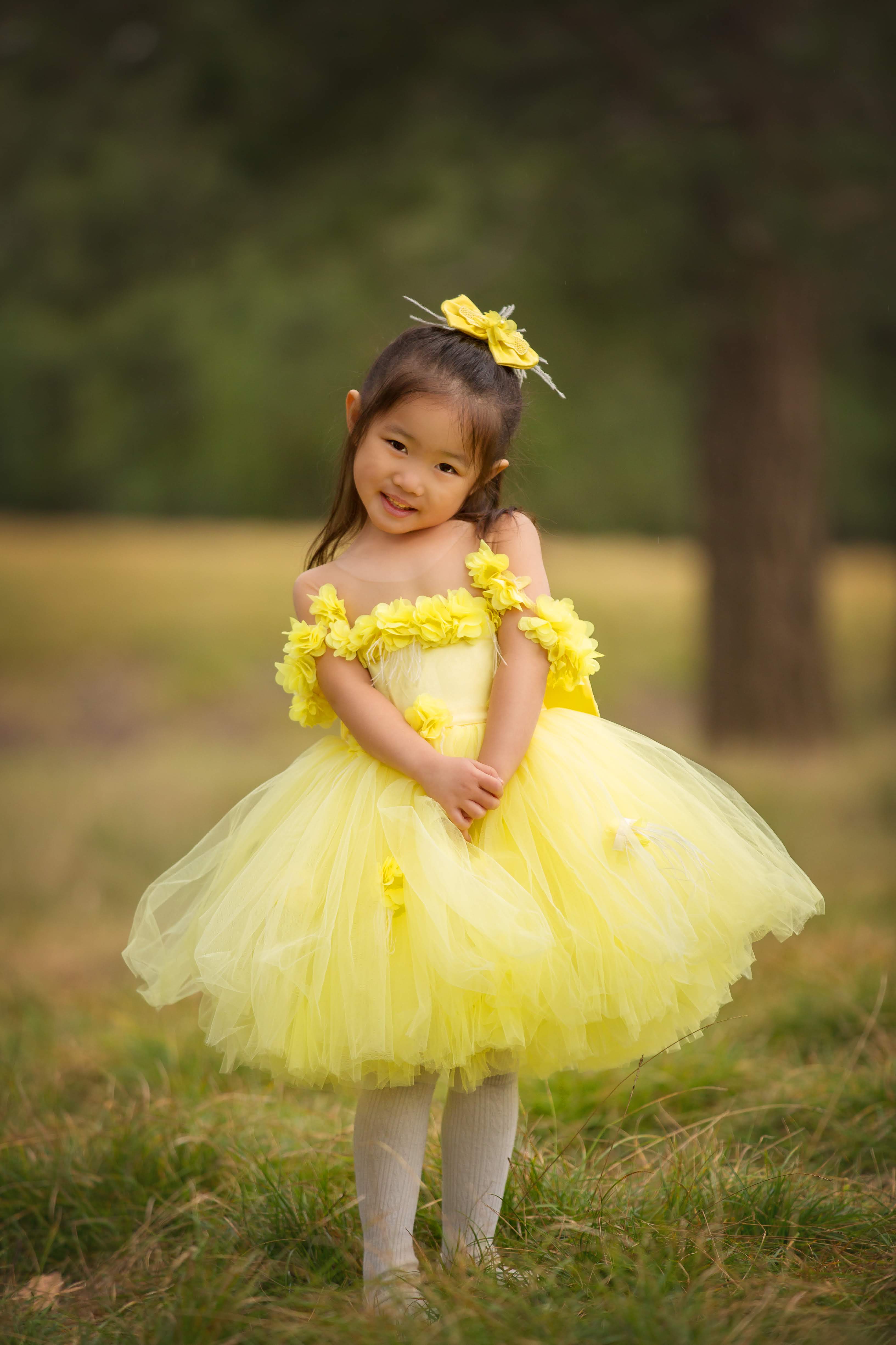 LINDA DRESS (Yellow)
