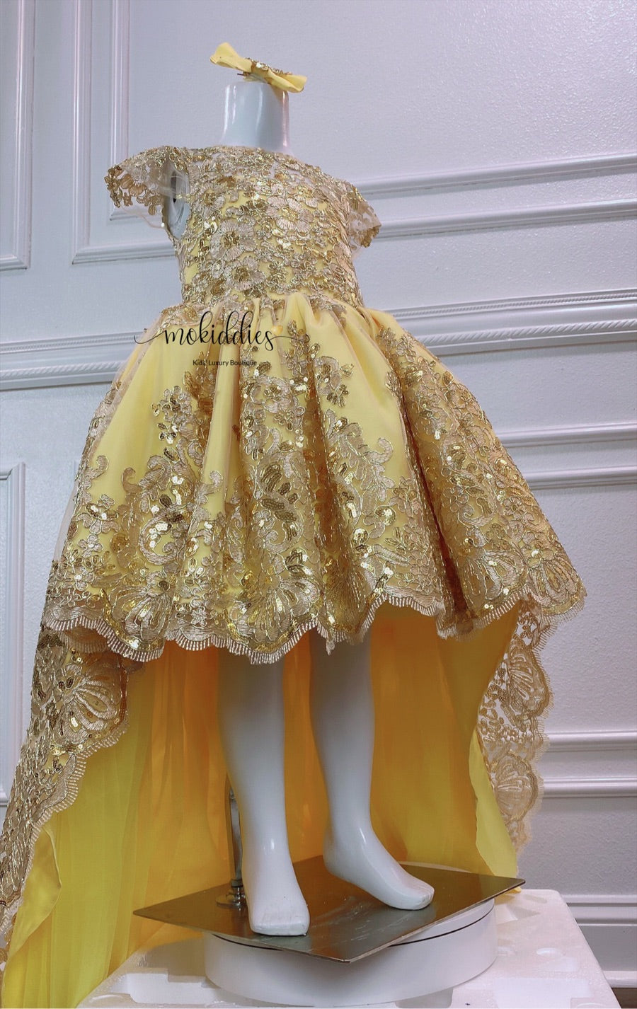 CALLIDORA DRESS in Yellow
