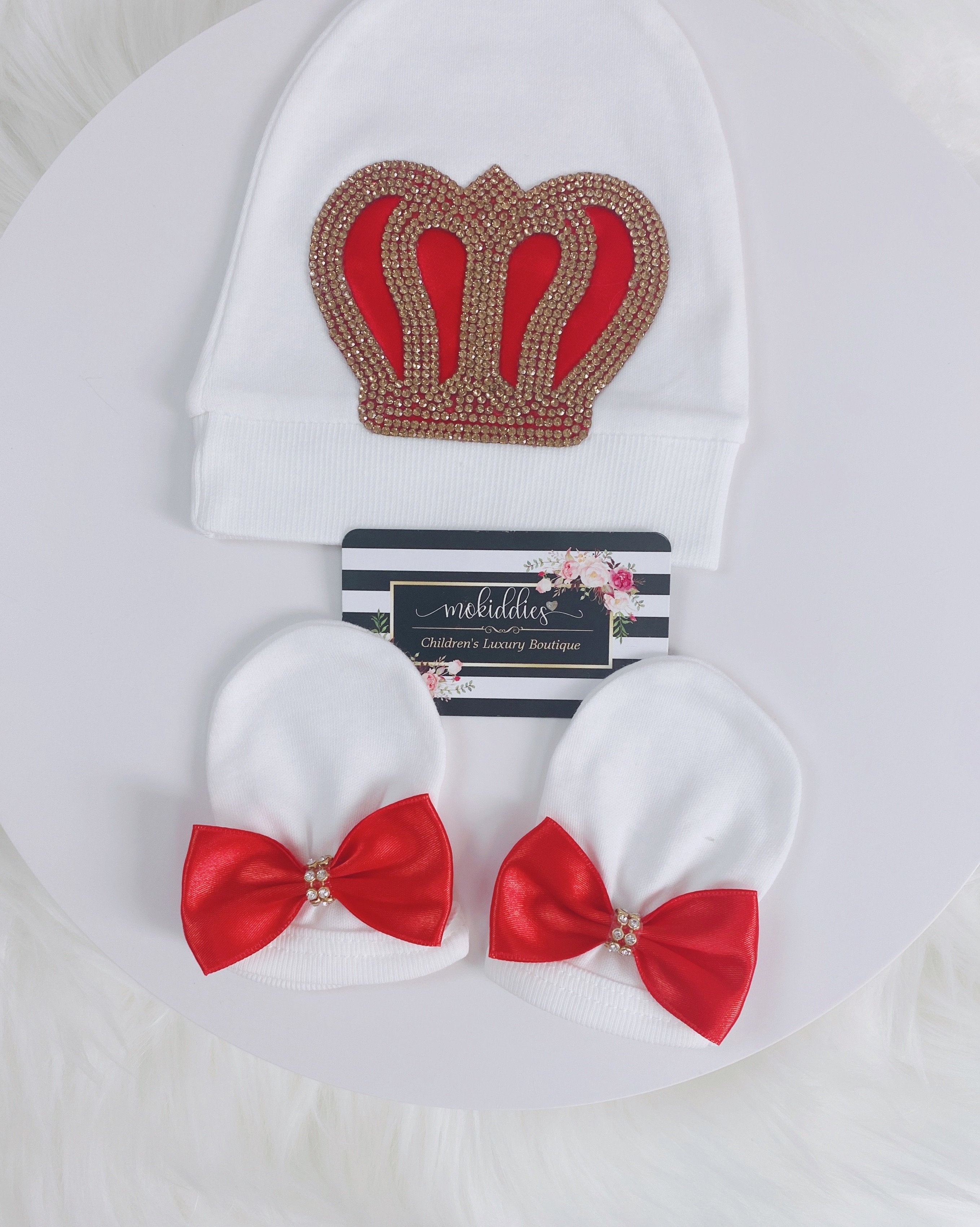 10 PIECE CUSTOMIZED CROWN SET (Red)