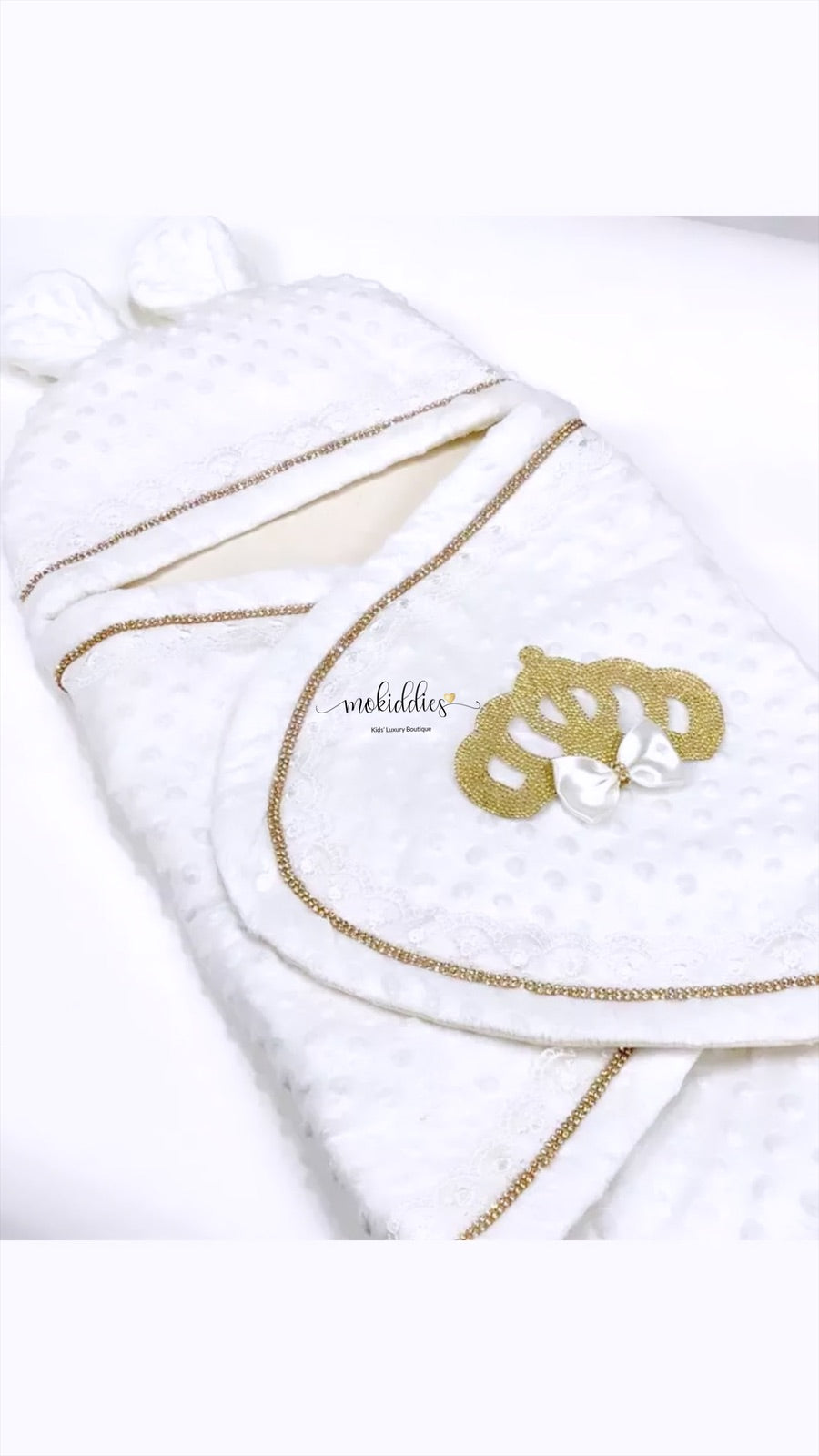 CROWN JEWELED BUBBLE SWADDLE