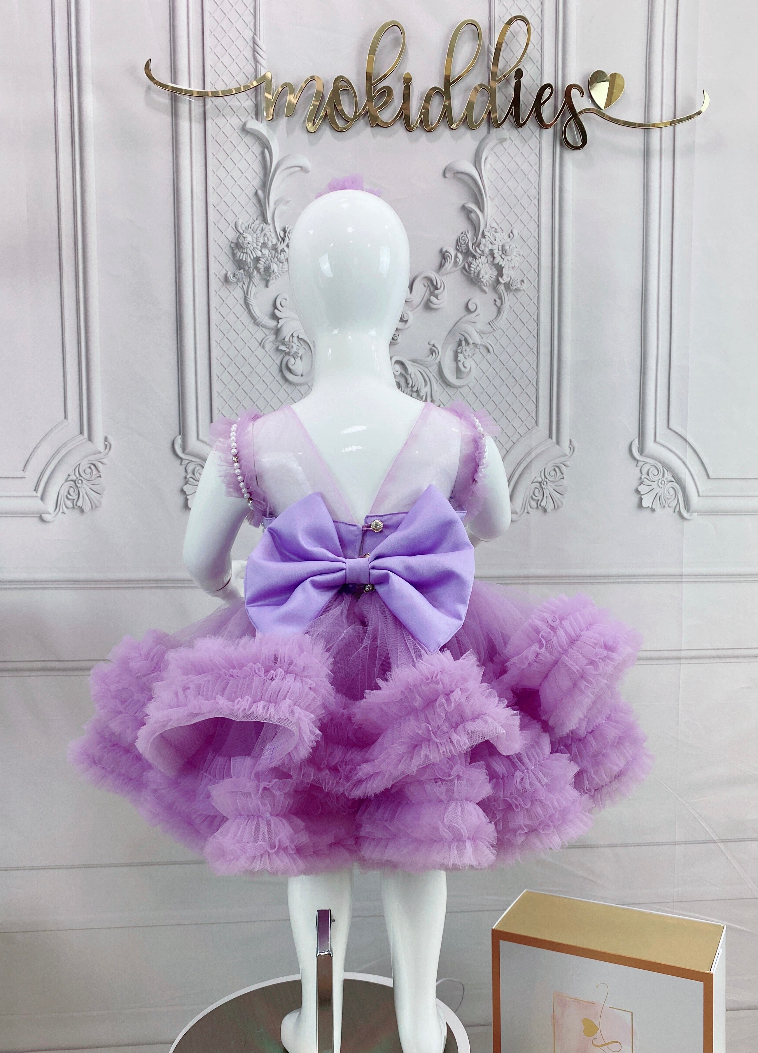 PEARL DRESS (Lilac)