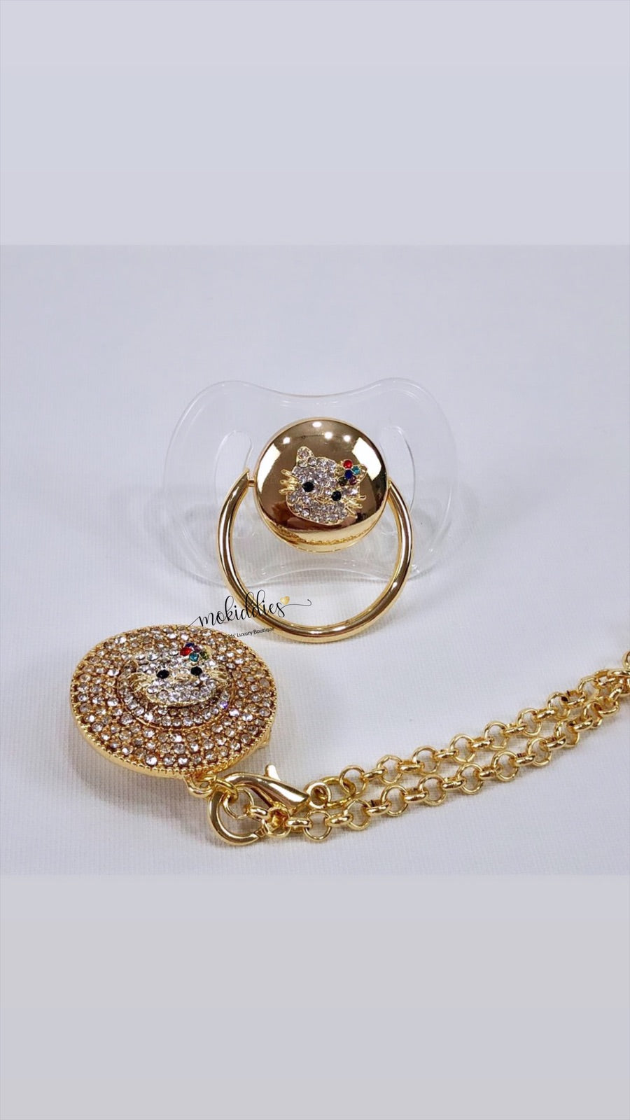 KITTY EMBELLISHED PACIFIER
